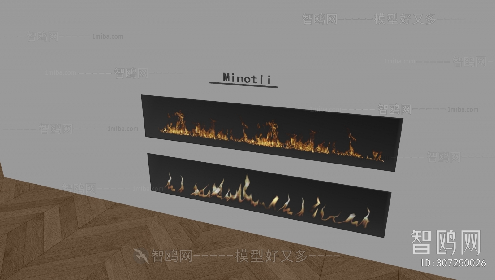 Modern Electronic Fireplace