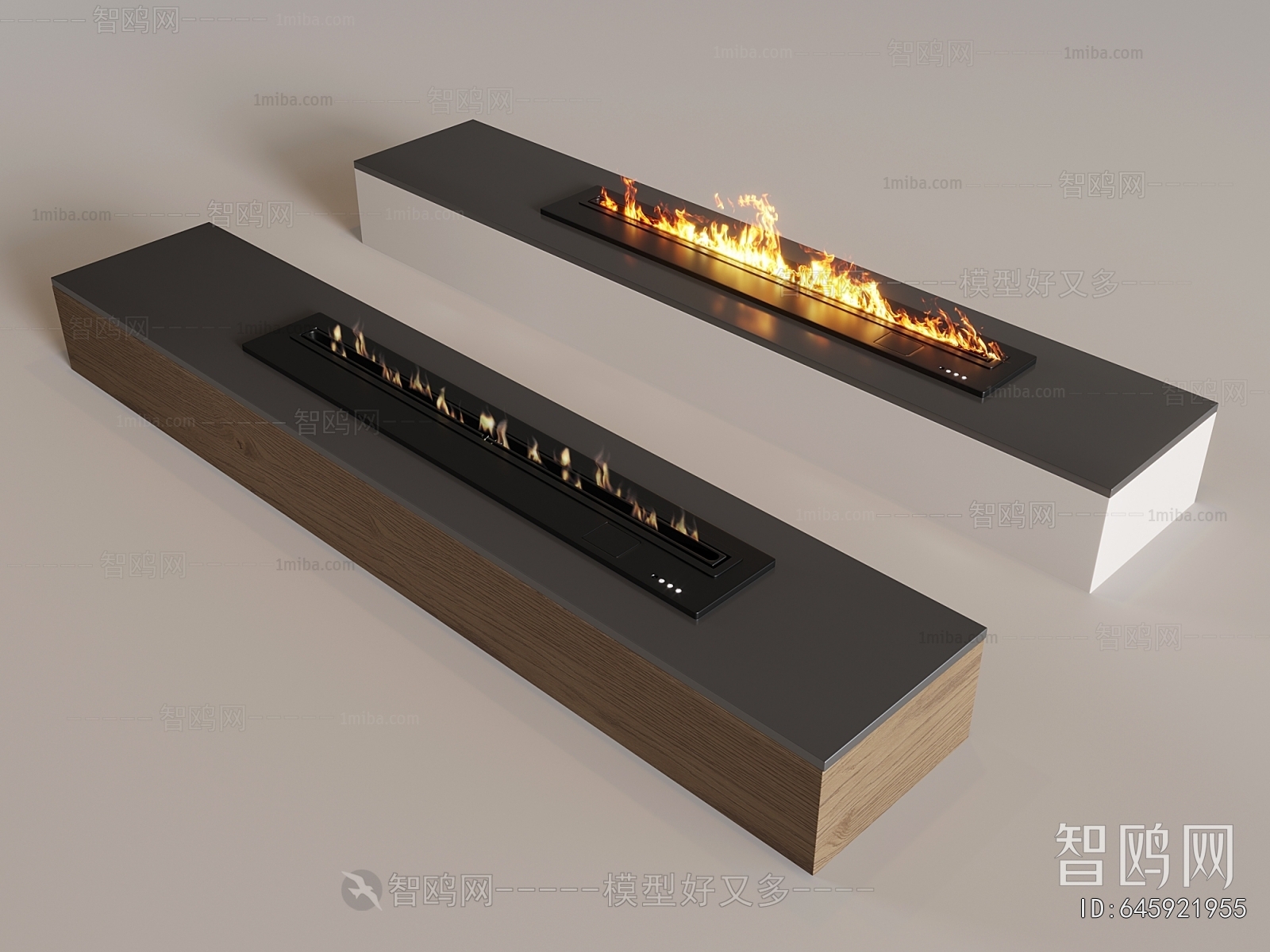 Modern Electronic Fireplace