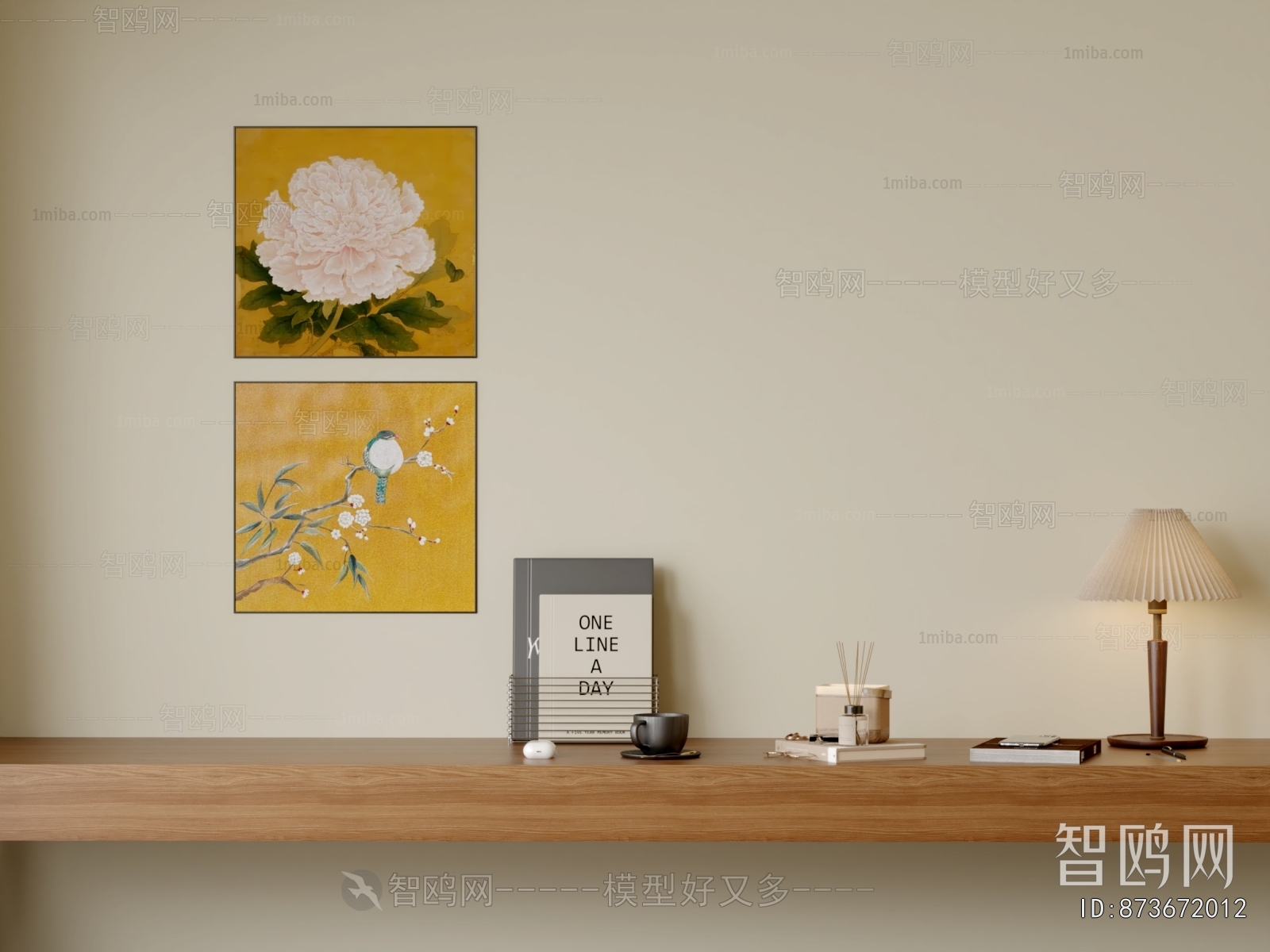 Retro Style Painting