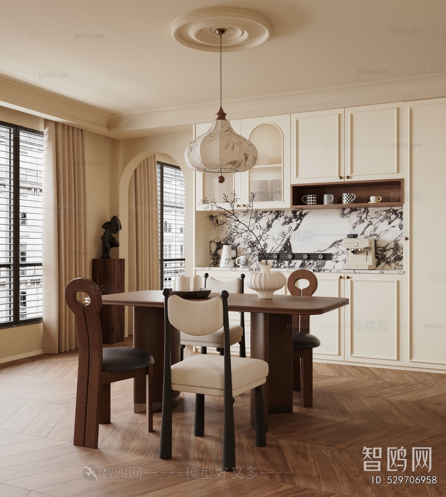 French Style Dining Room