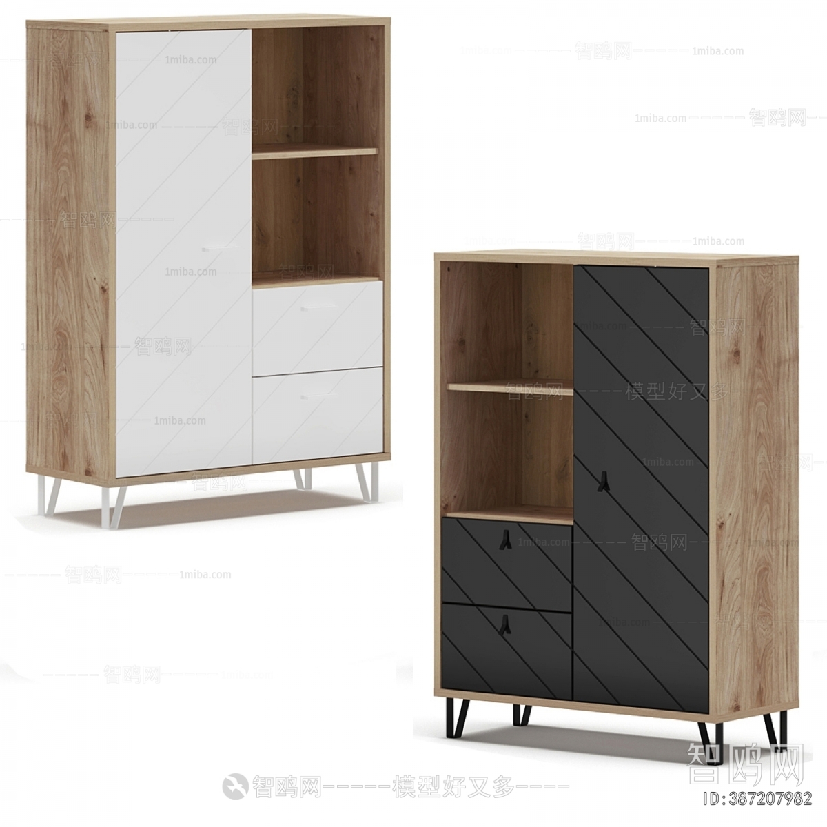 Nordic Style Side Cabinet