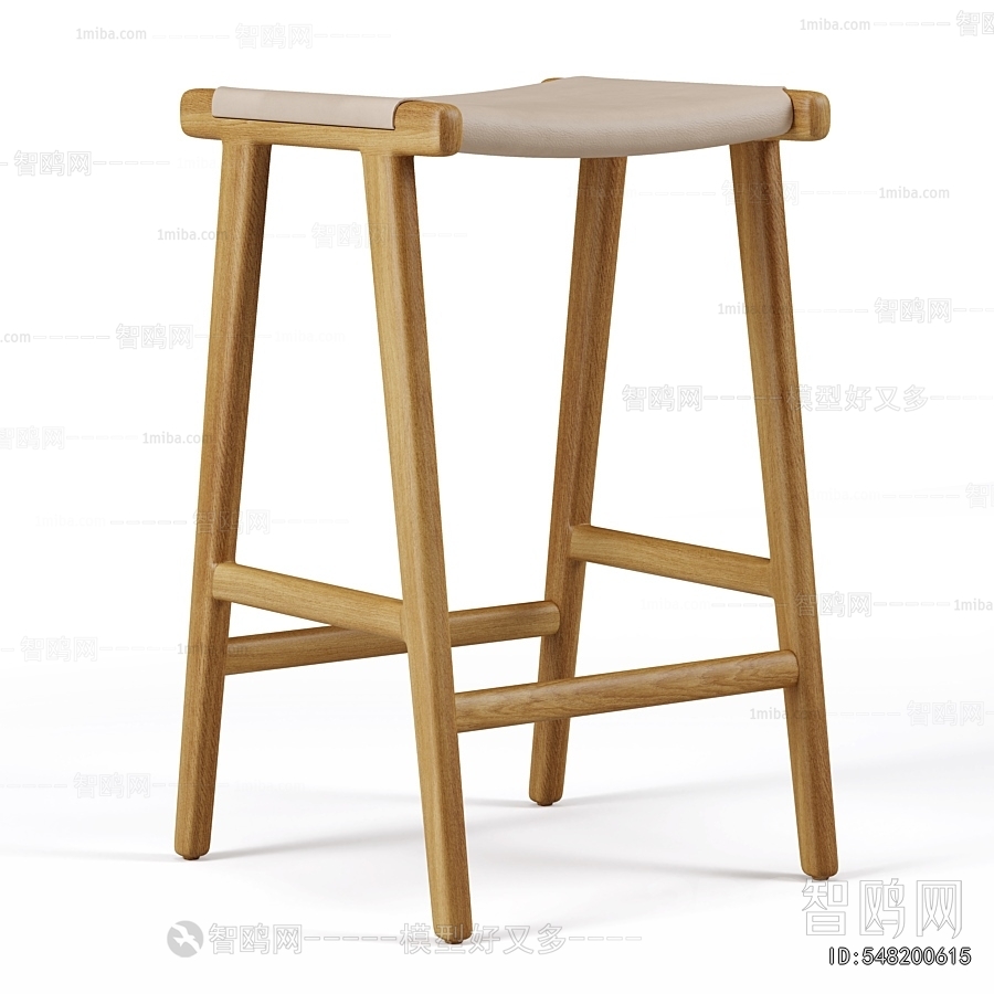 Nordic Style Bar Stool