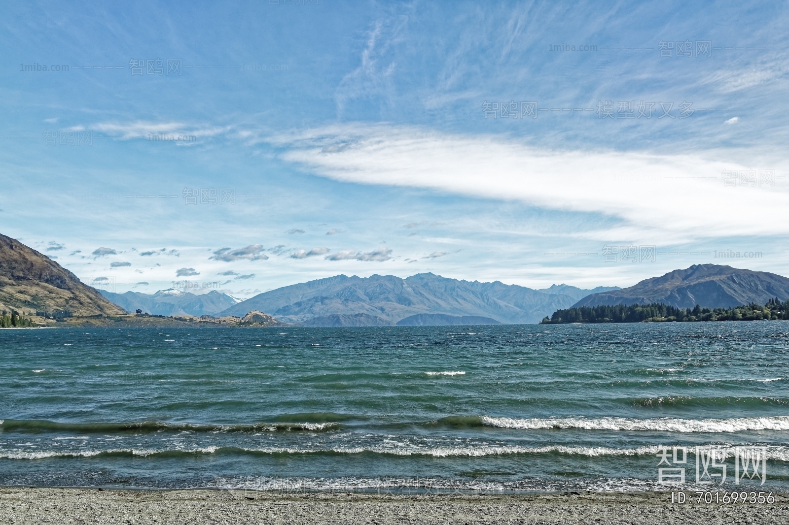 现代海边风景