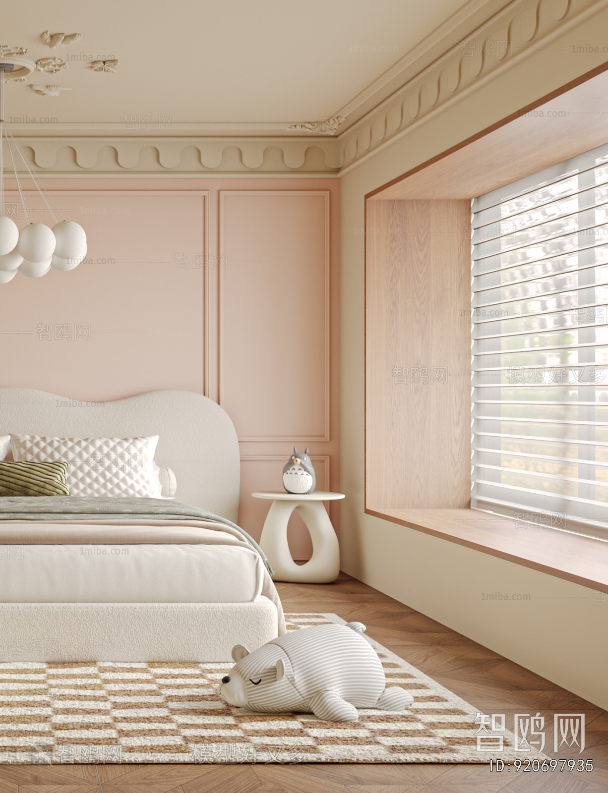 French Style Girl's Room Daughter's Room