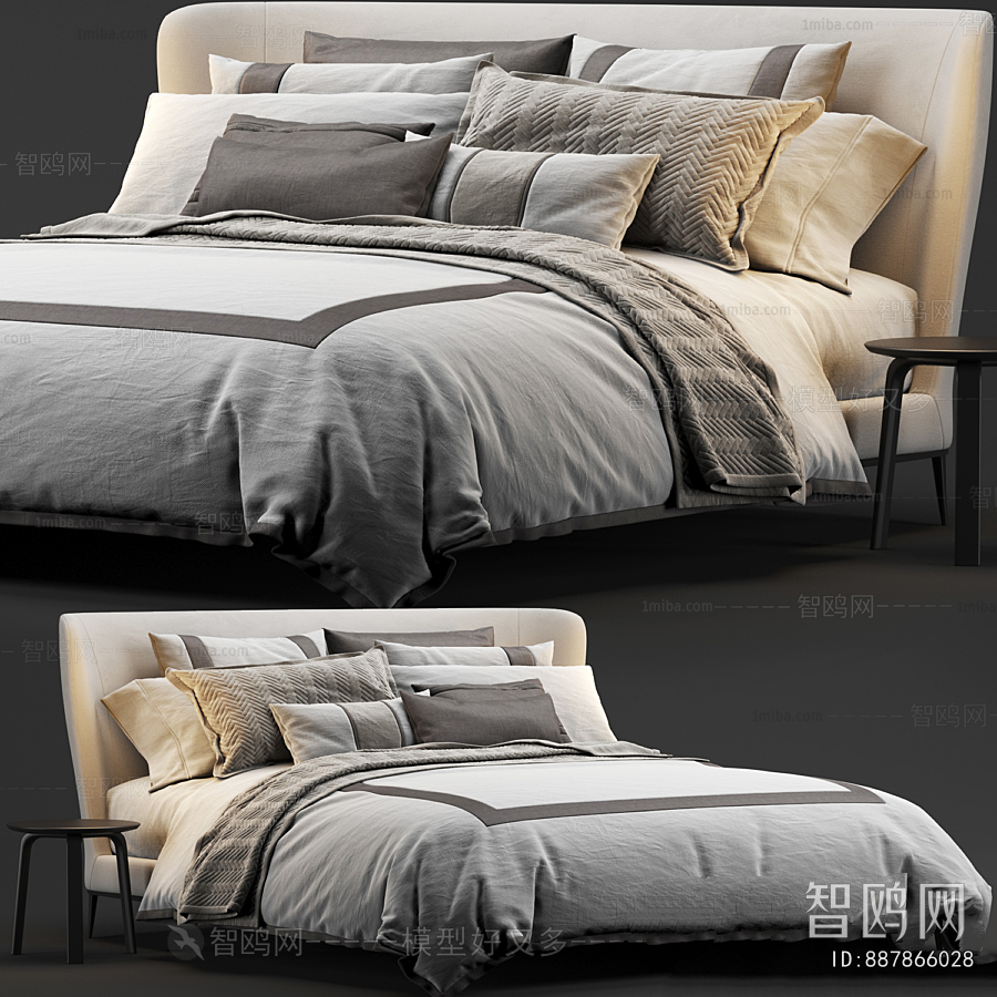 Modern Double Bed