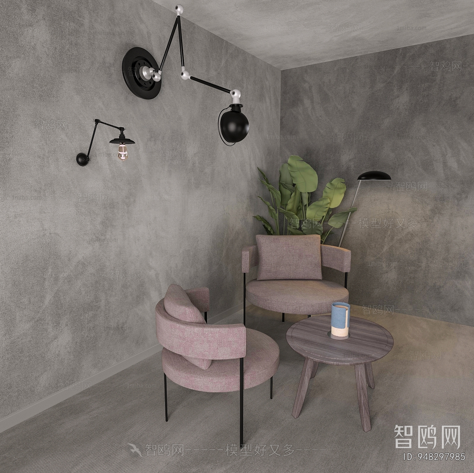 Modern Leisure Table And Chair