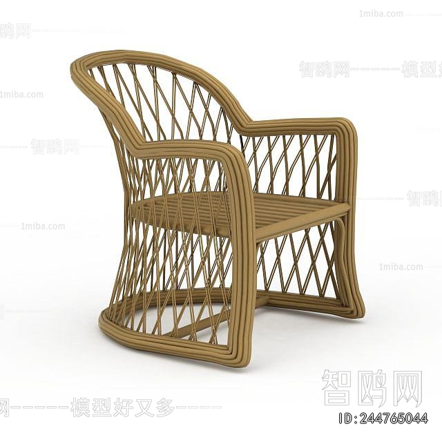 Southeast Asian Style Lounge Chair