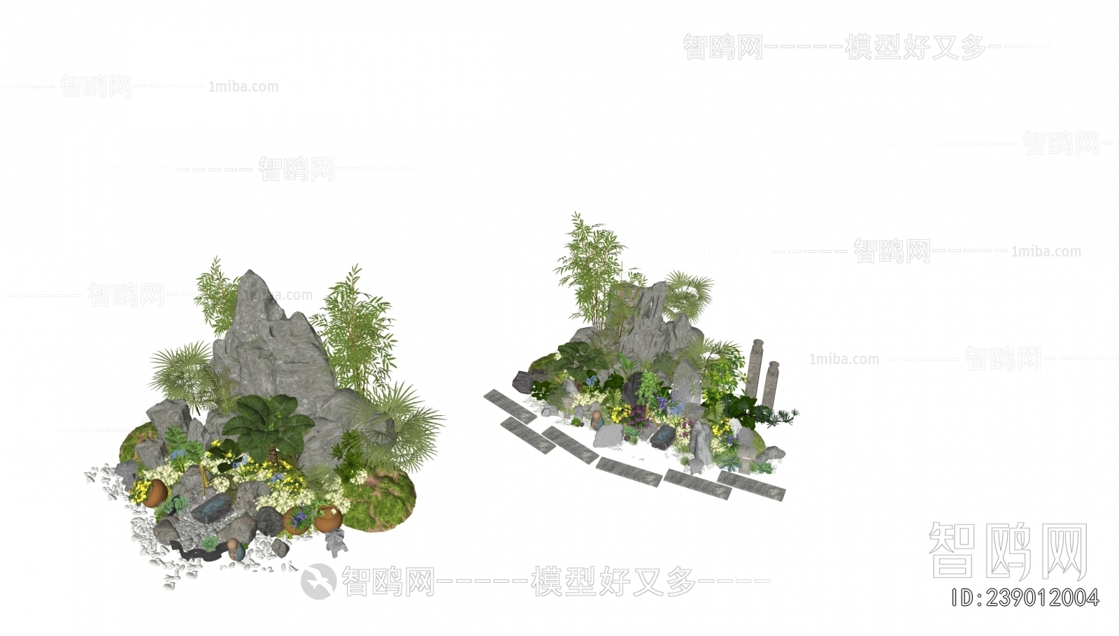 Modern Rockery Waterscape