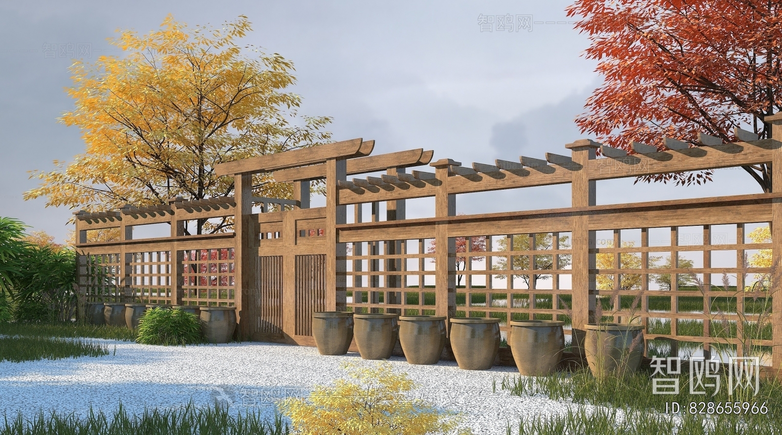 New Chinese Style Door