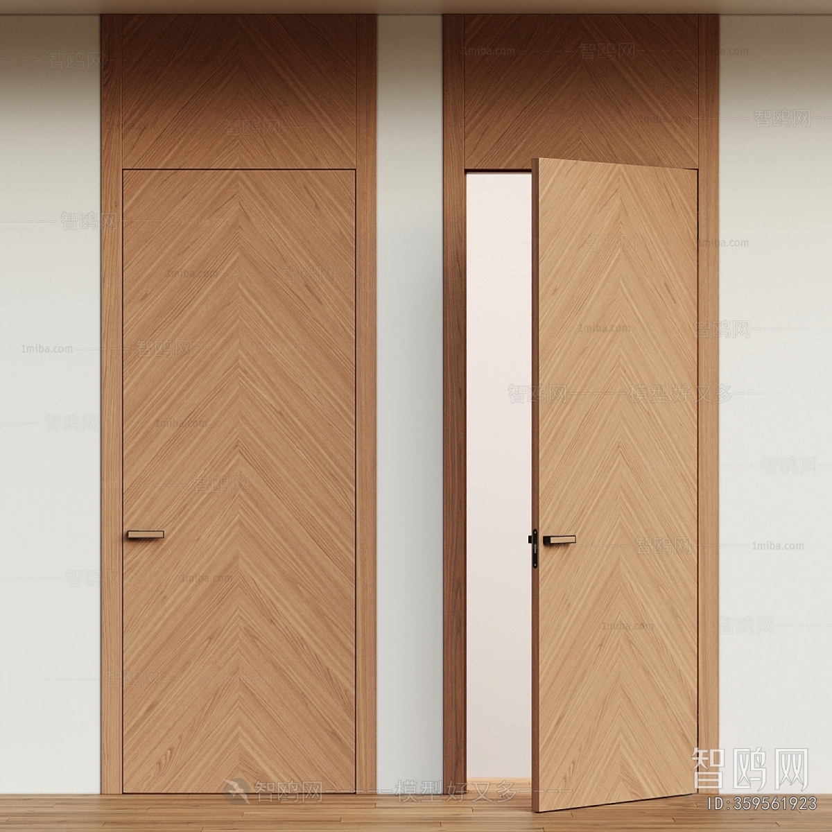 Modern Single Door
