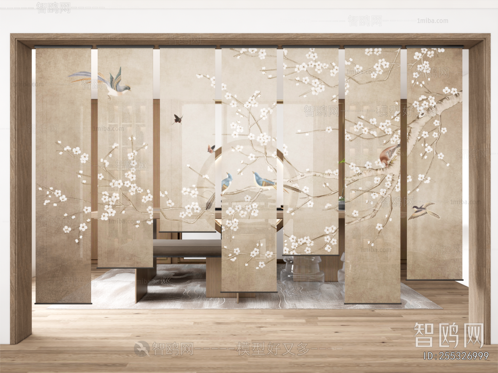 New Chinese Style Door Curtain