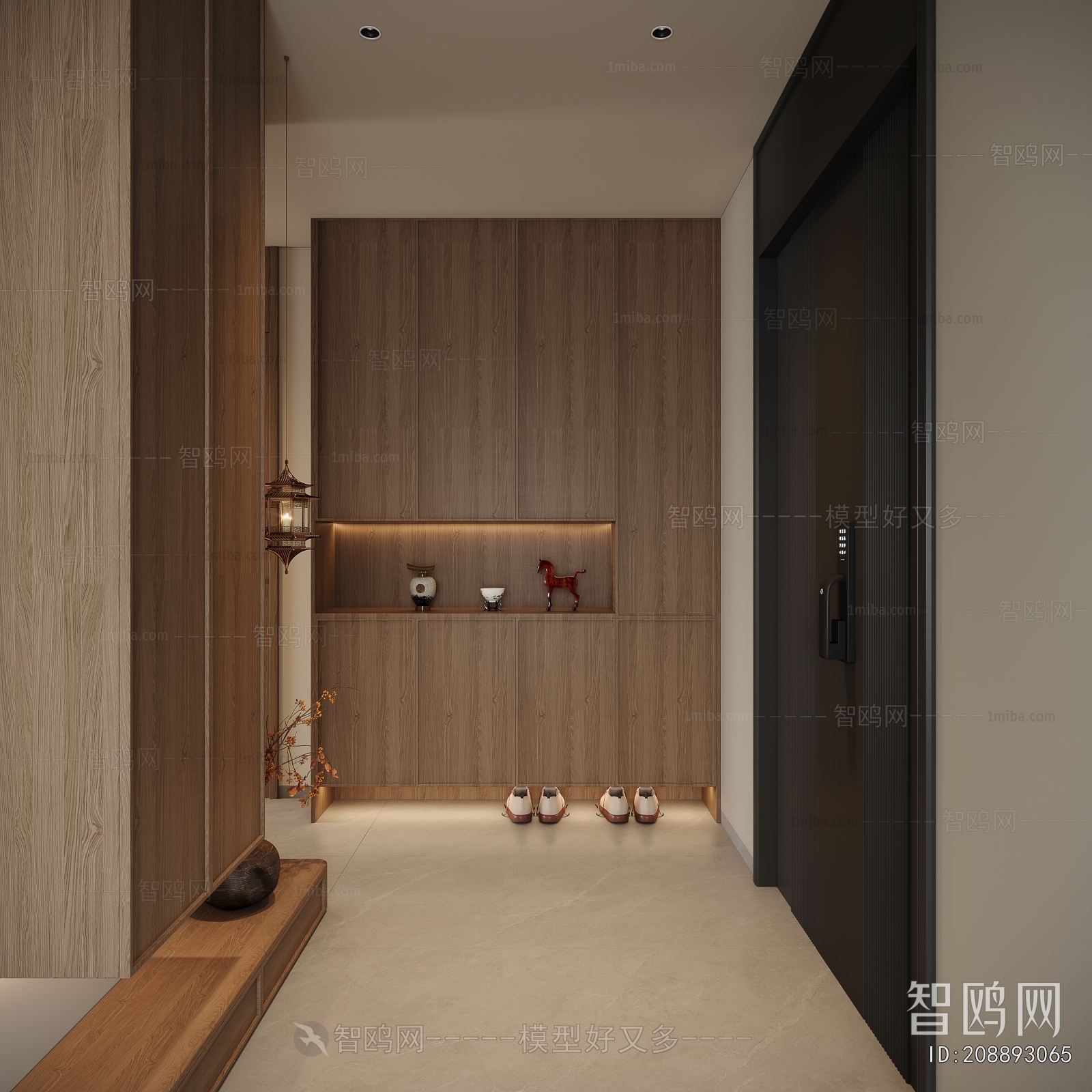 New Chinese Style Hallway