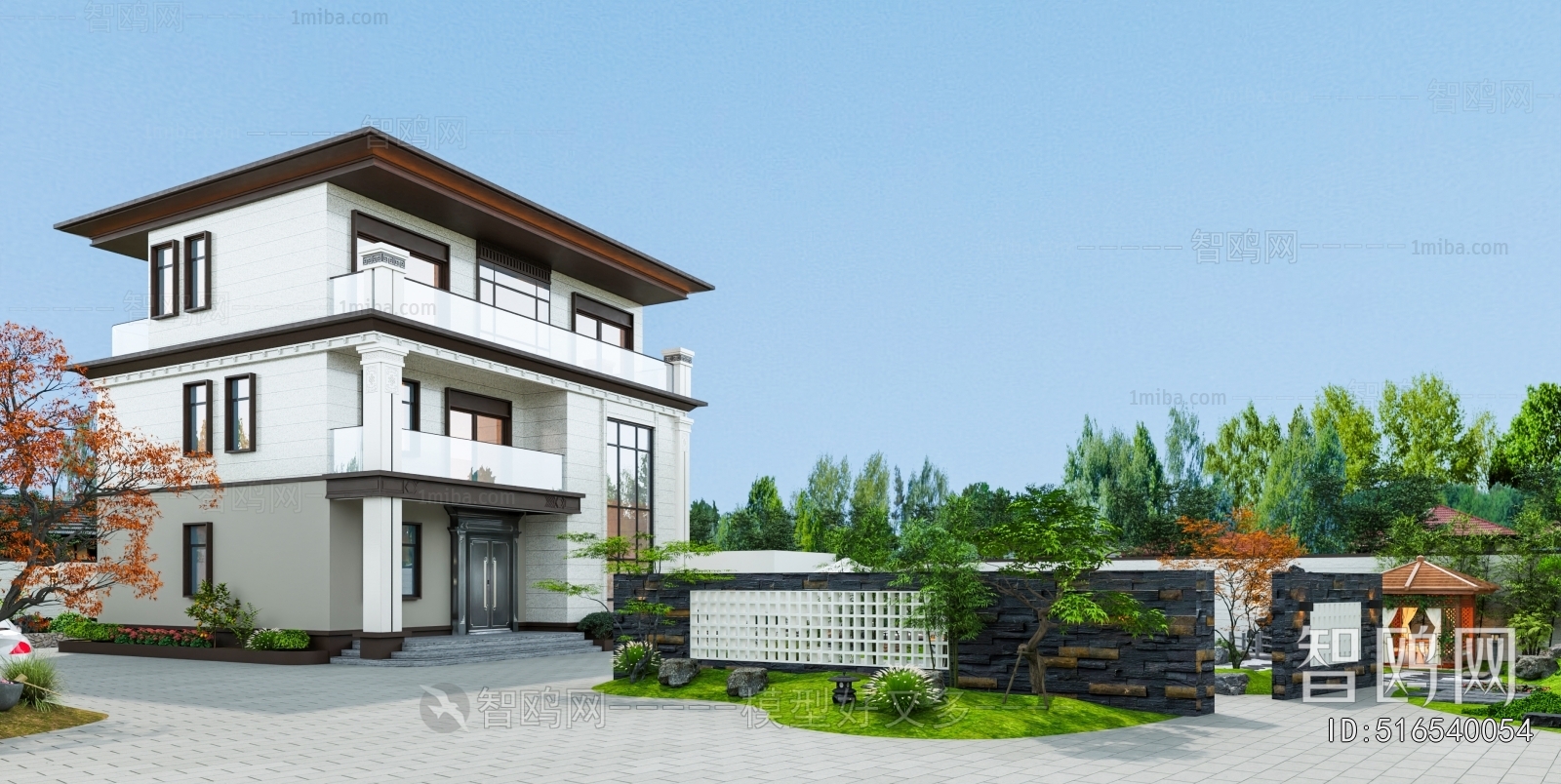 New Chinese Style Detached Villa