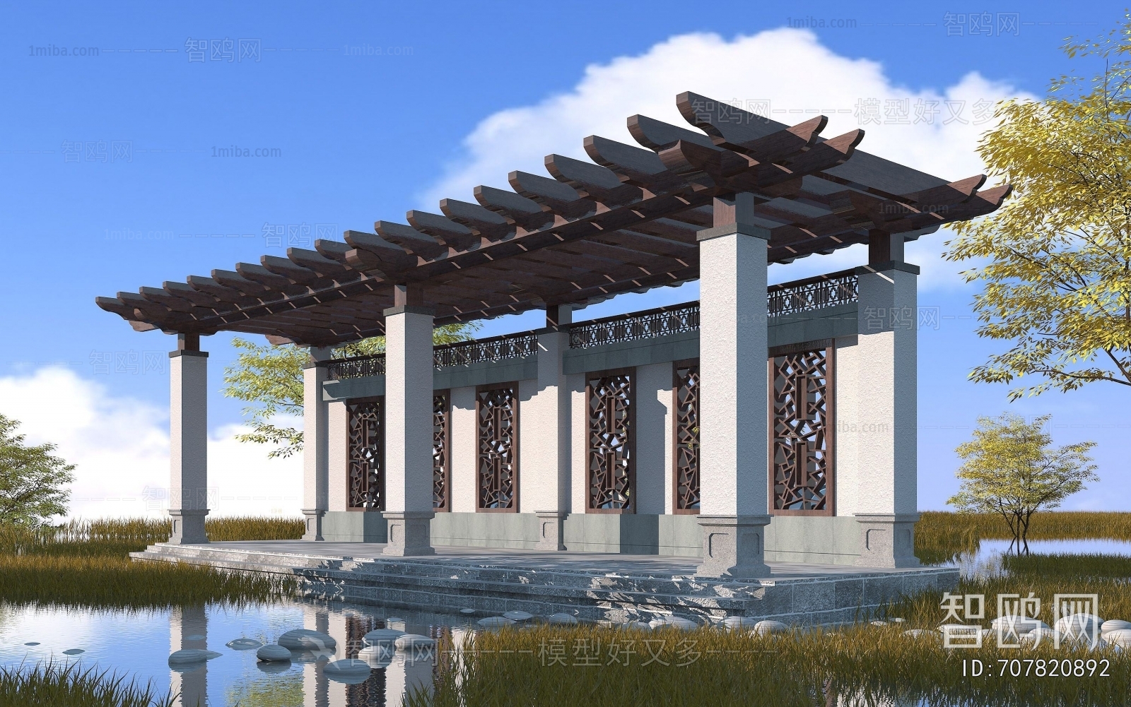 Chinese Style Gallery Frame