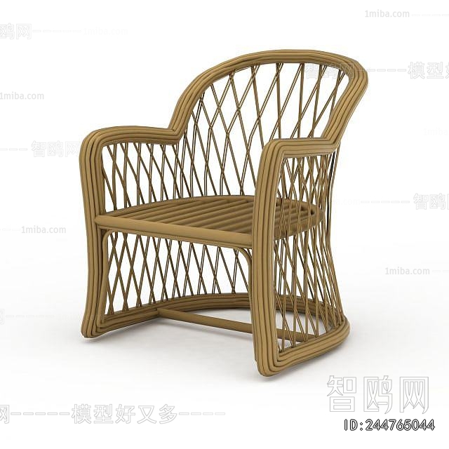 Southeast Asian Style Lounge Chair