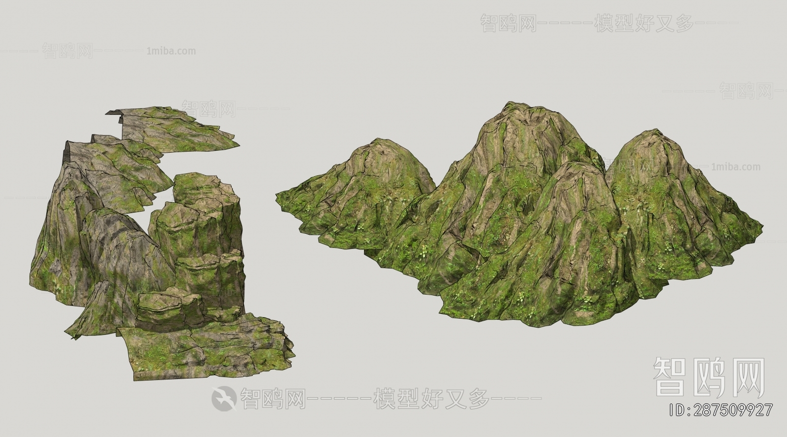 New Chinese Style Rockery Waterscape