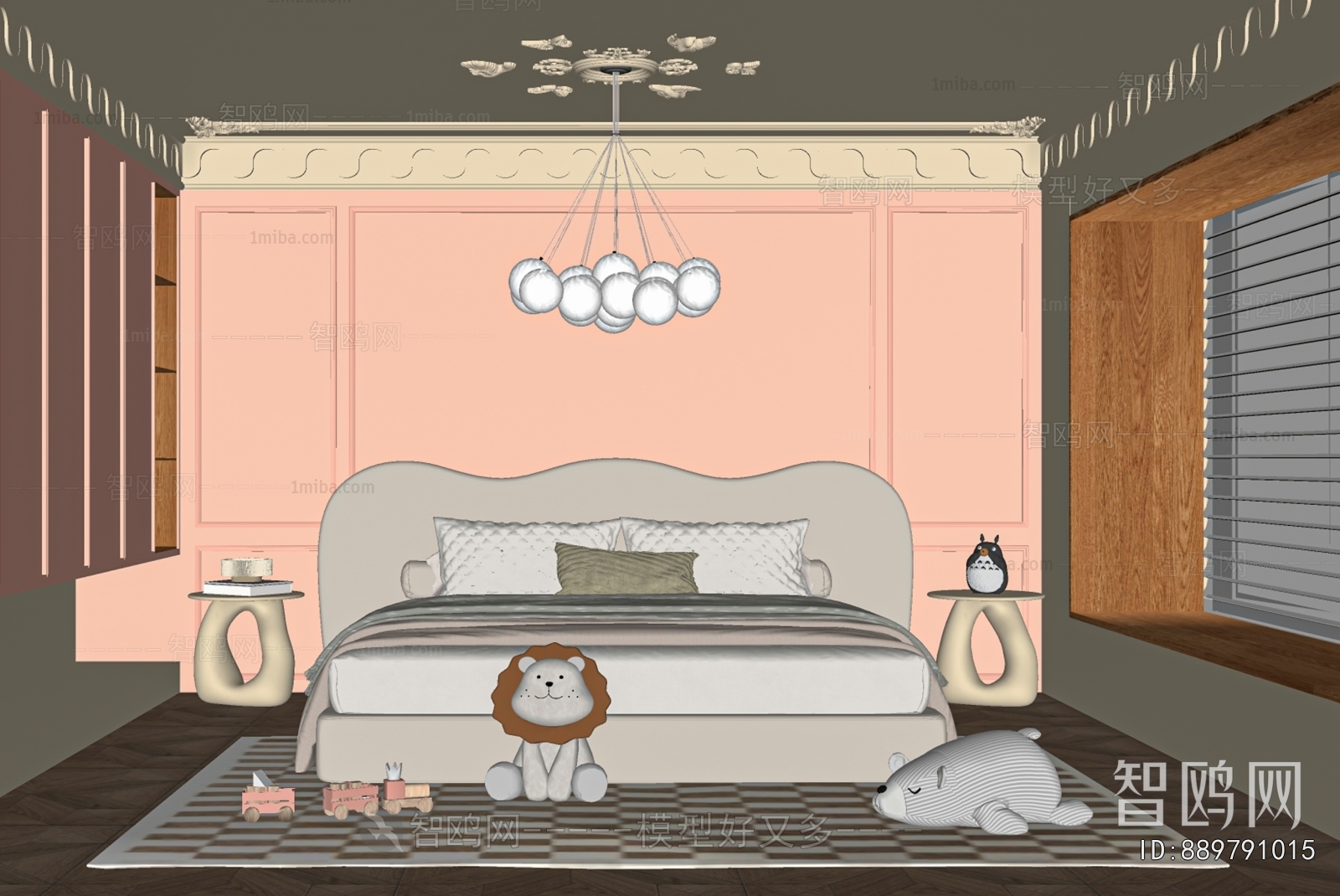 French Style Girl's Room Daughter's Room