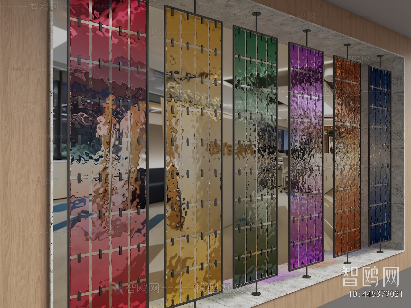 Modern Glass Screen Partition