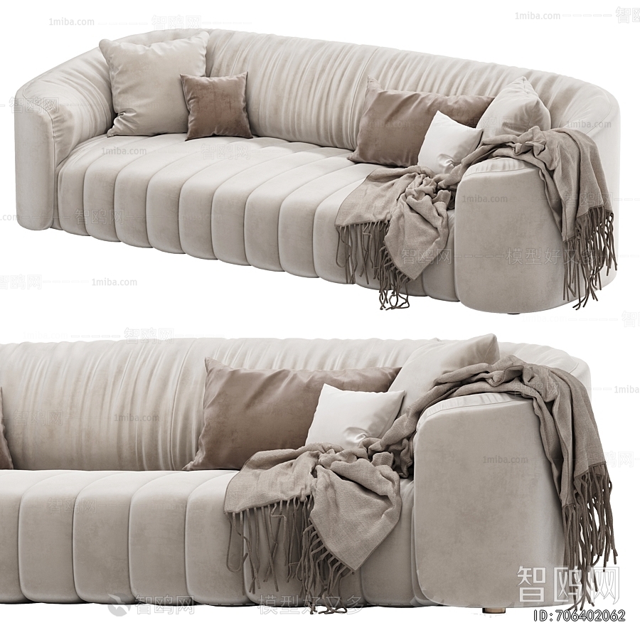 Modern Multi Person Sofa
