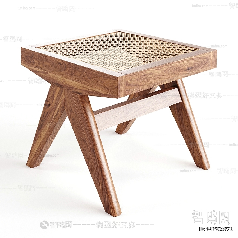 Modern Wooden Bench Or Stool