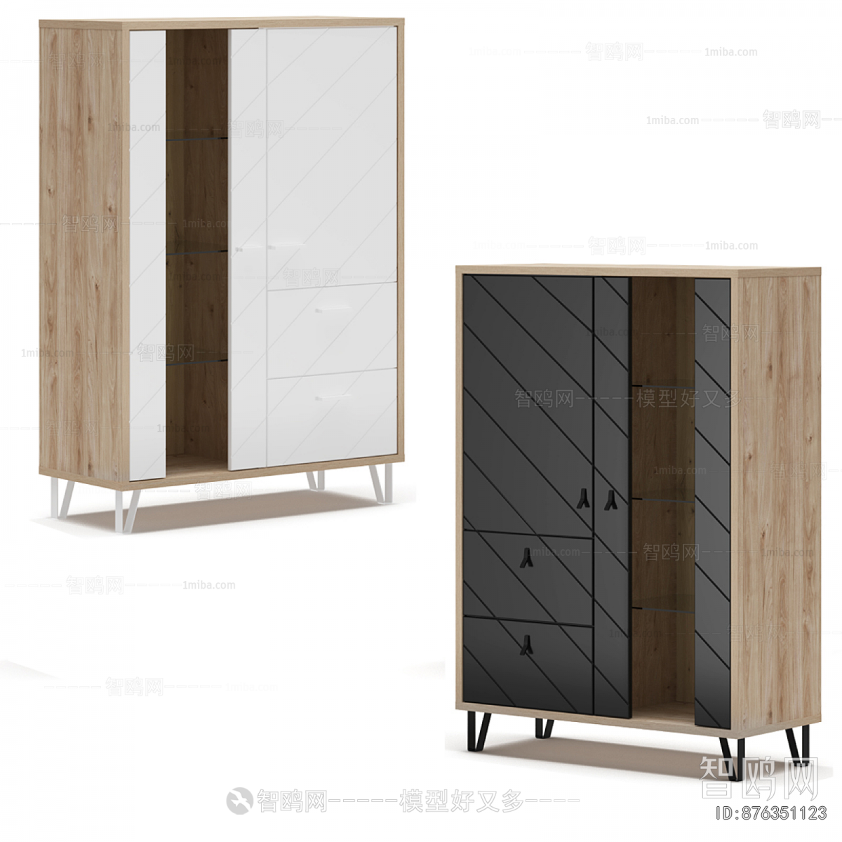 Nordic Style Side Cabinet