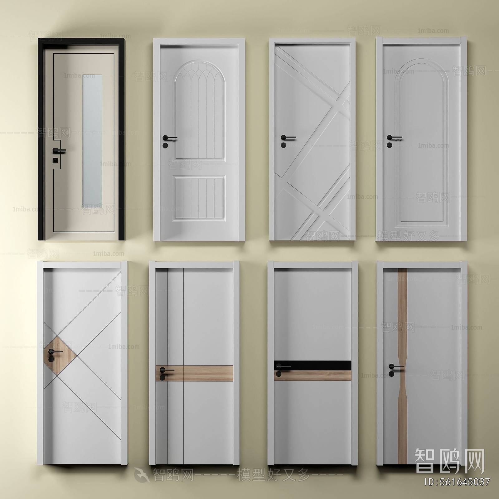 Modern Single Door