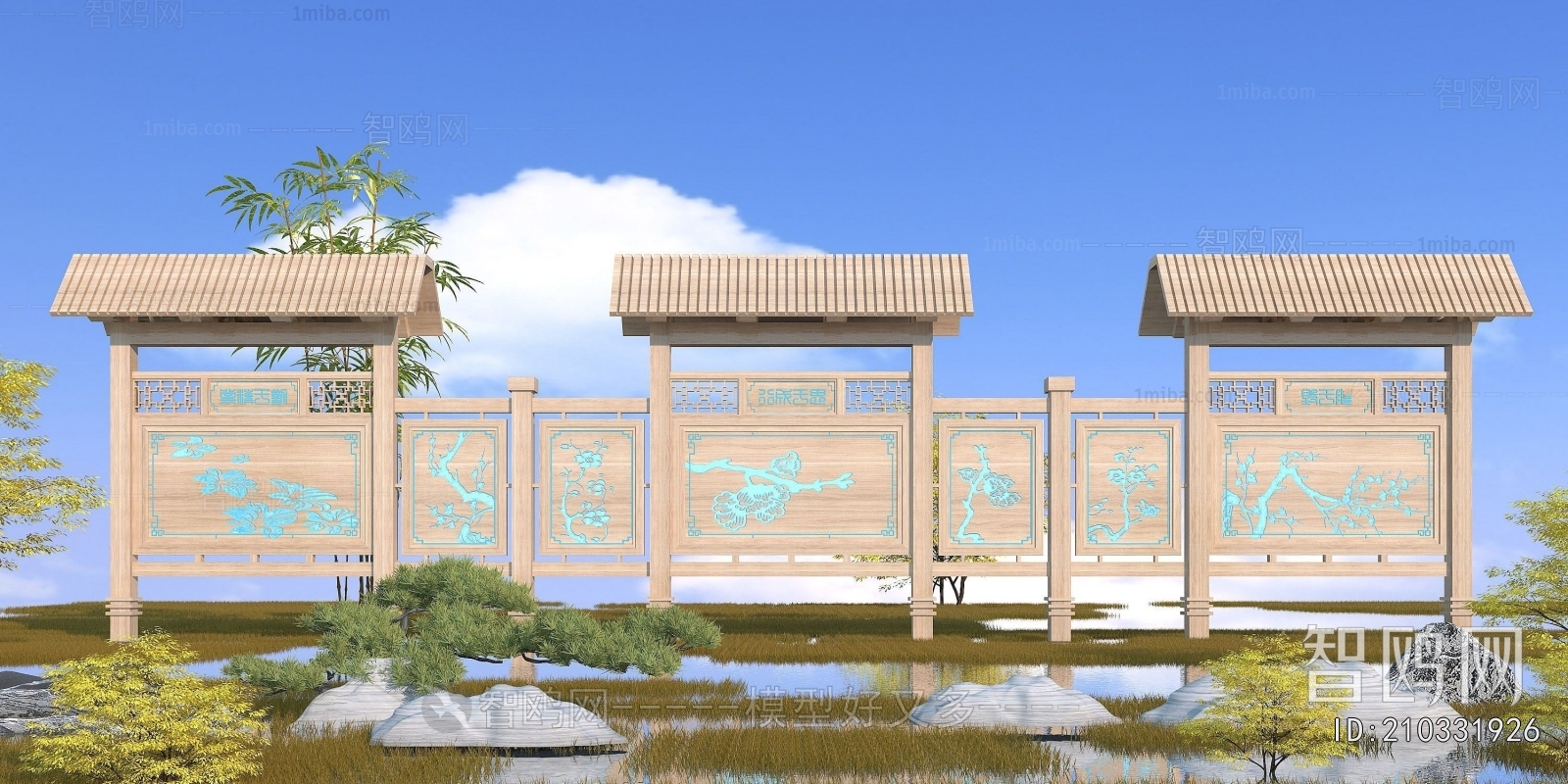 New Chinese Style Guide Board/bulletin Board