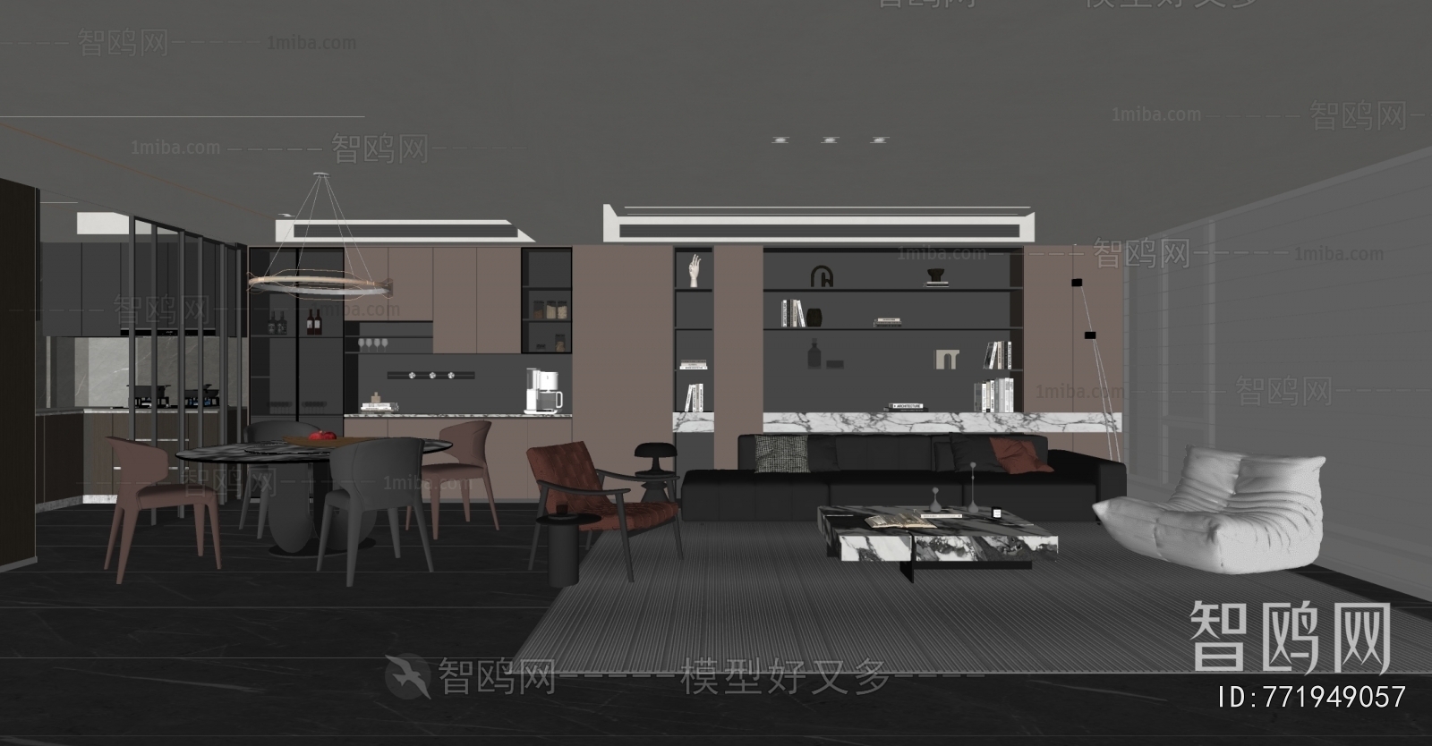 Modern A Living Room