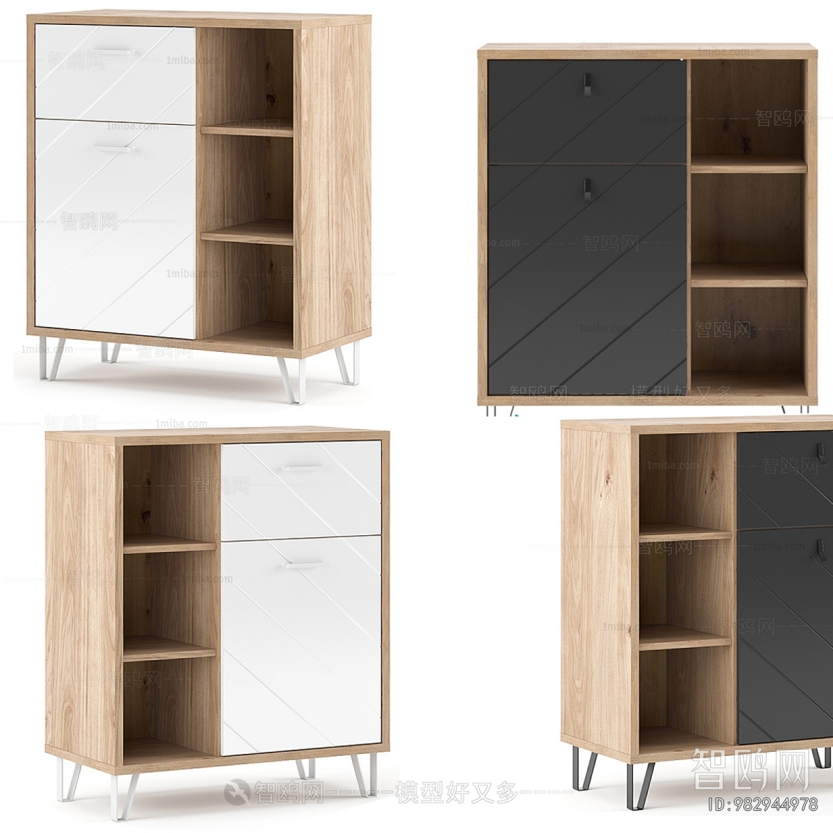 Nordic Style Side Cabinet