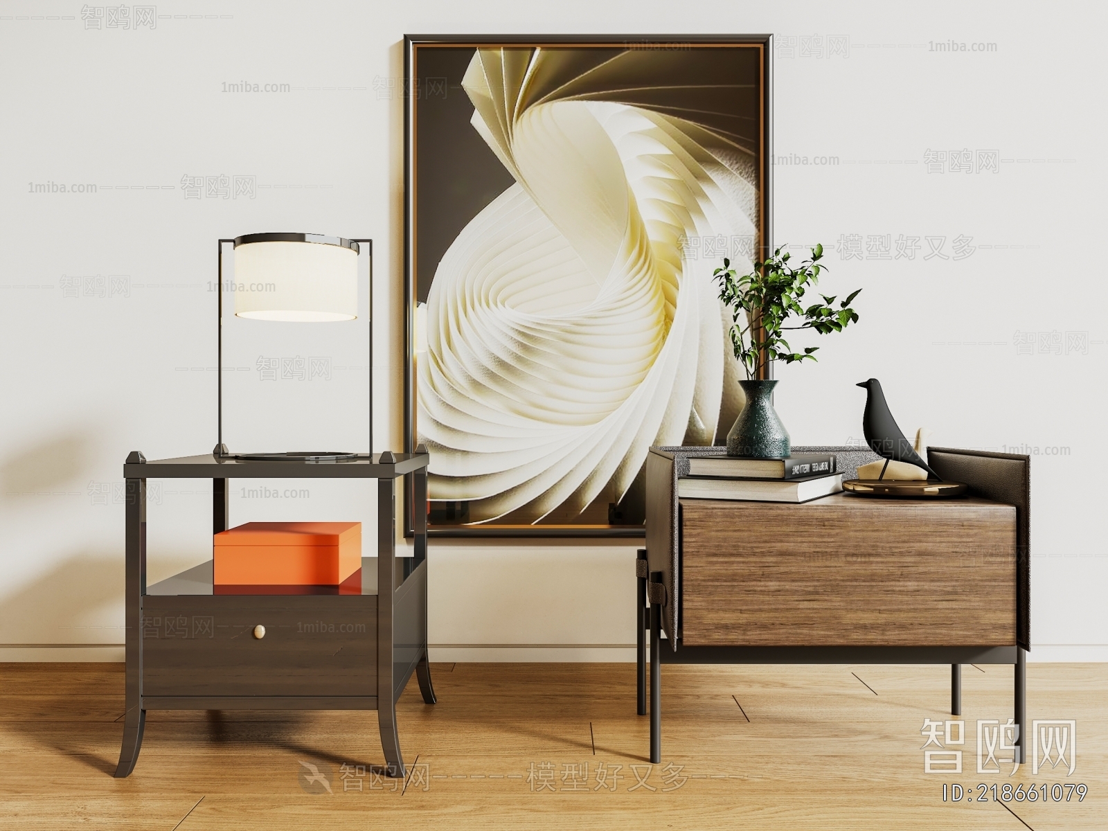 Modern Bedside Cupboard