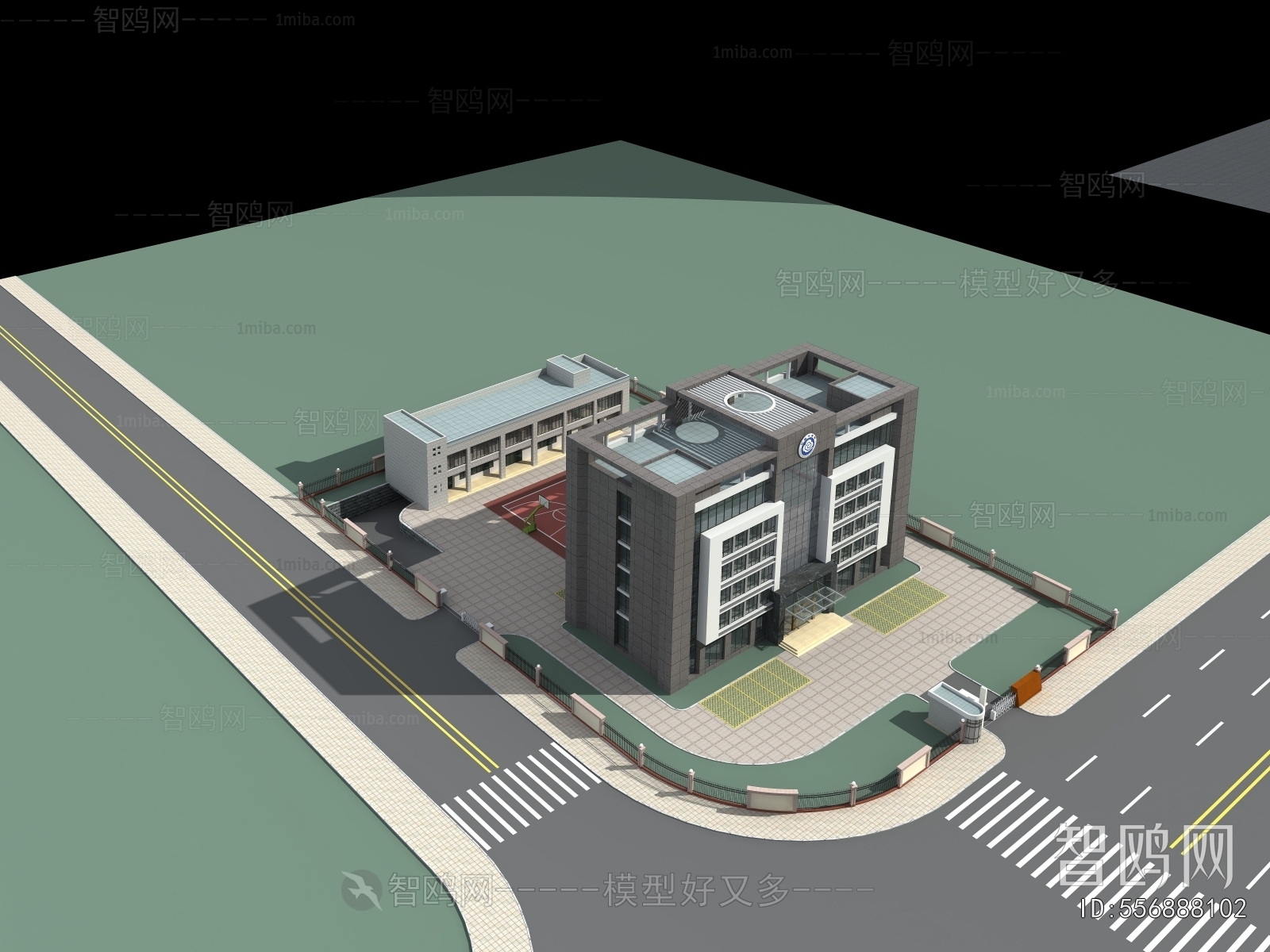 Modern Appearance Of Commercial Building