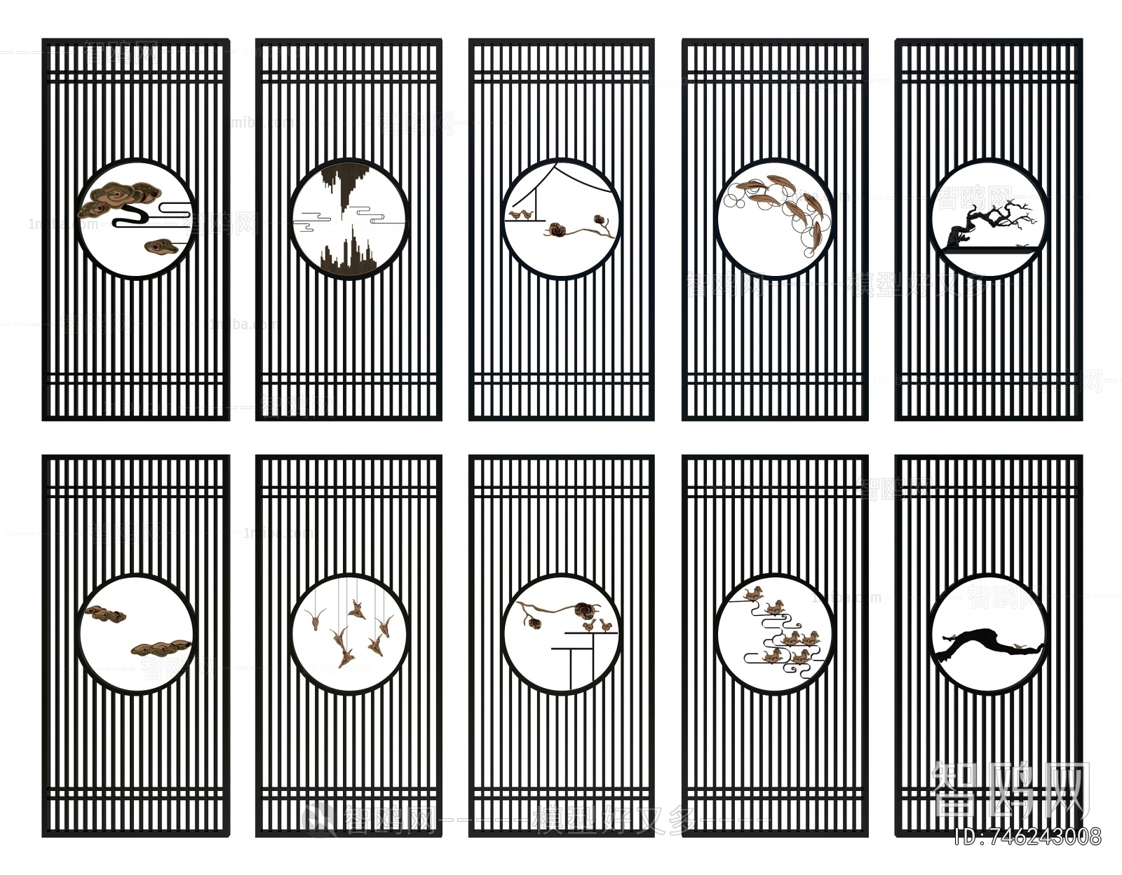 New Chinese Style Partition