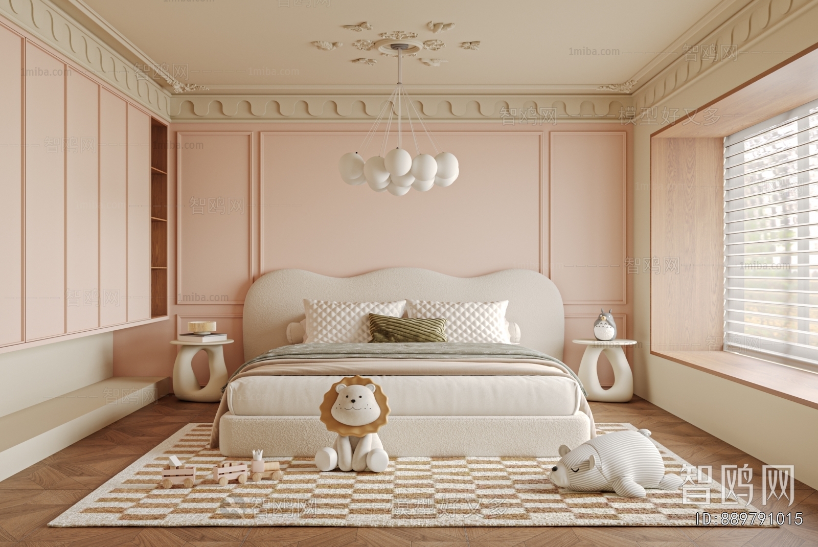 French Style Girl's Room Daughter's Room