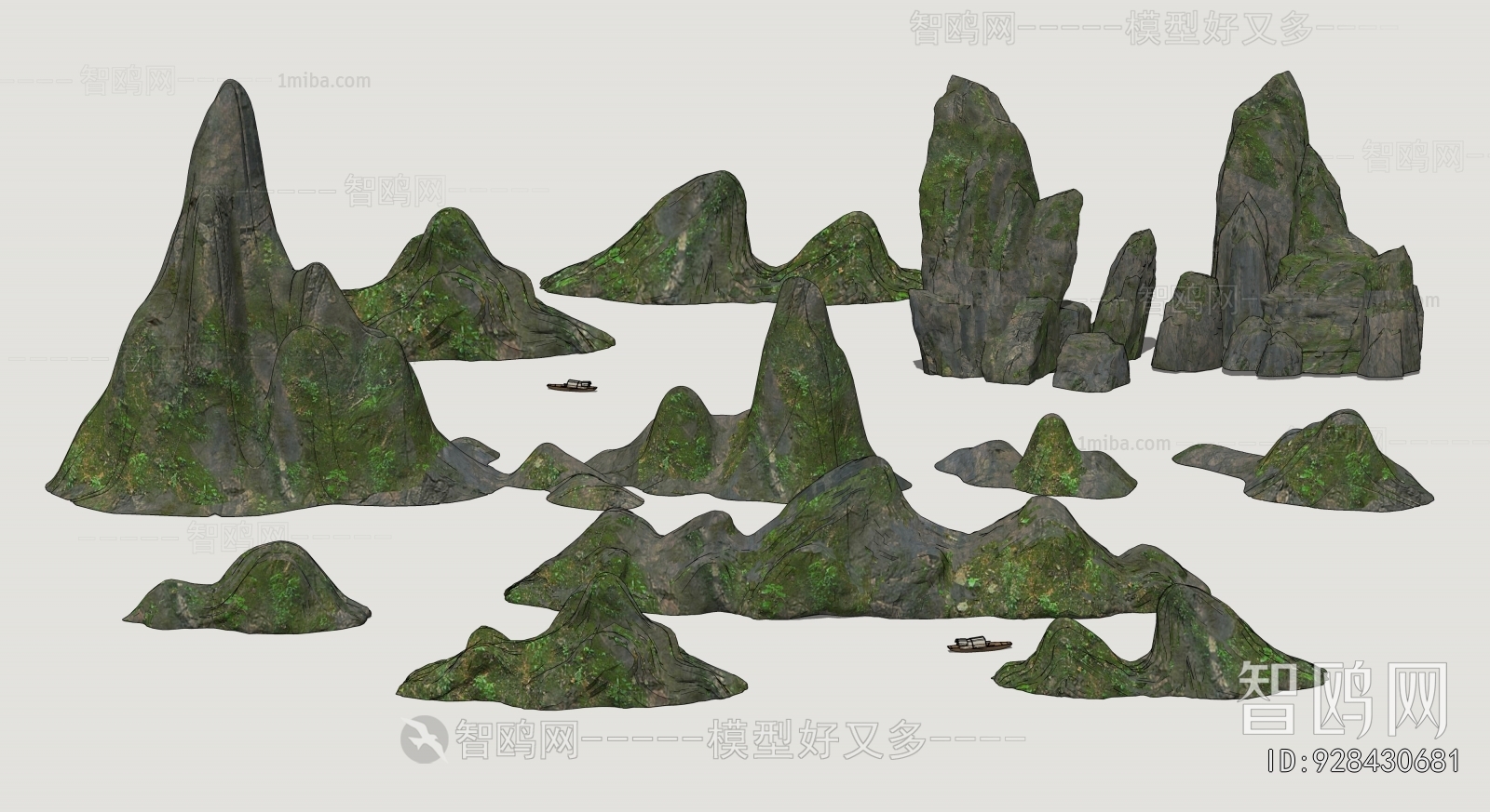 Modern Rockery Waterscape