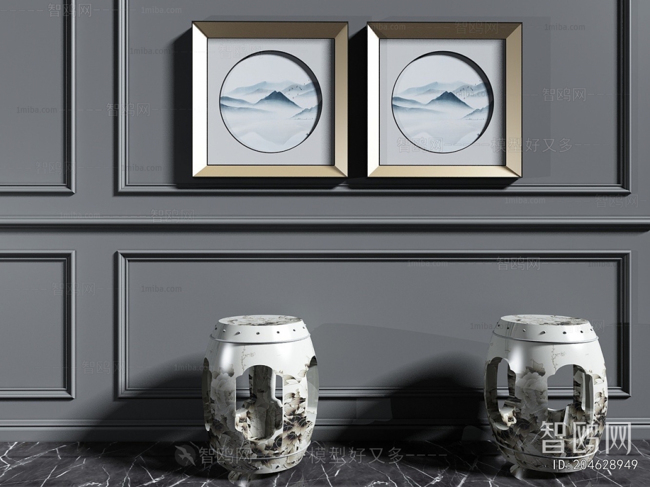 New Chinese Style Painting