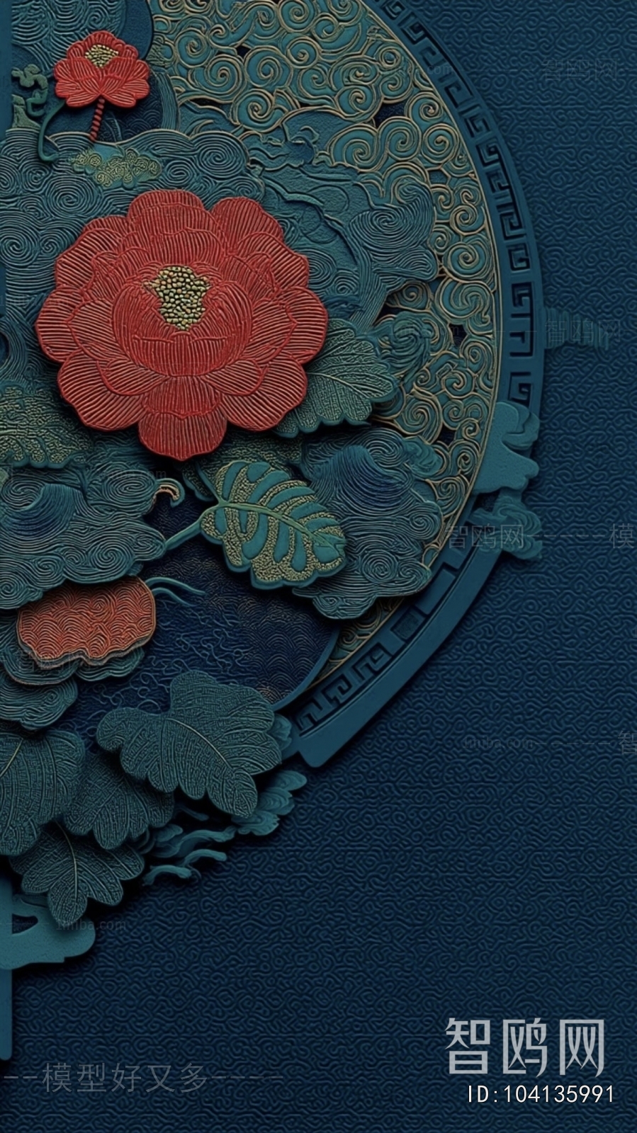 新中式装饰挂画