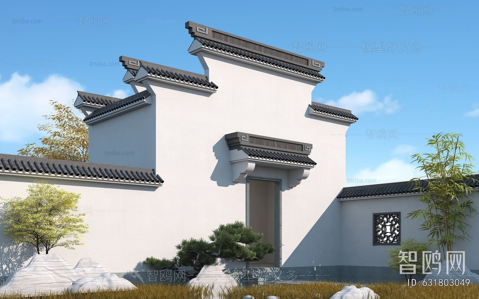Chinese Style Facade Element