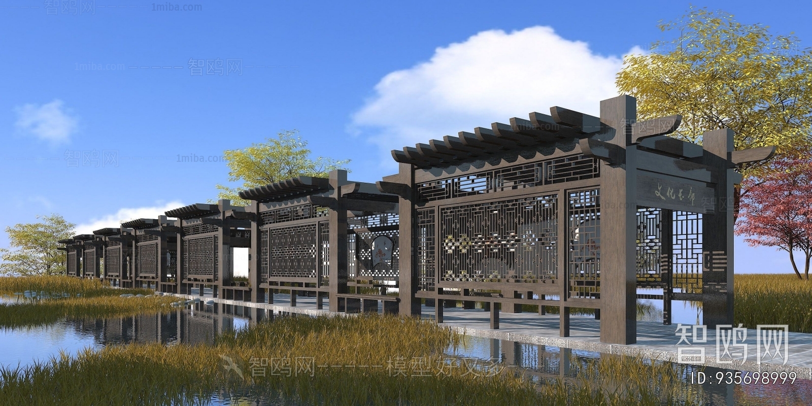 New Chinese Style Gallery Frame