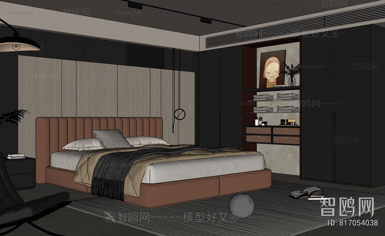 现代意式卧室