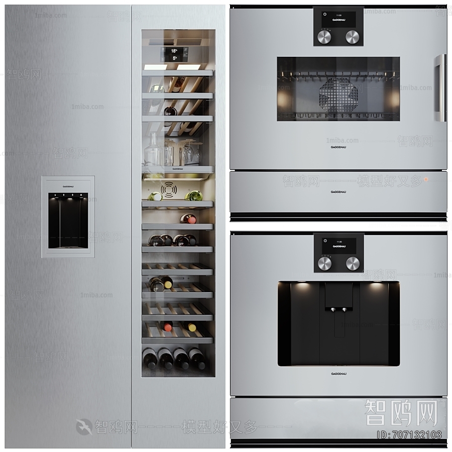 Modern Electric Kitchen Appliances