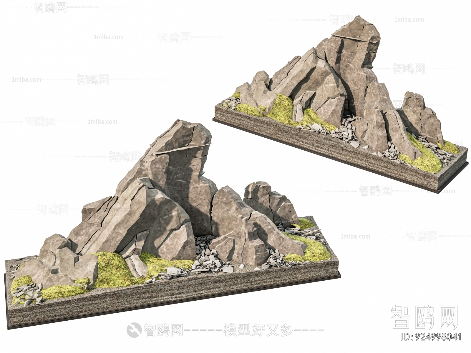 New Chinese Style Rockery Waterscape