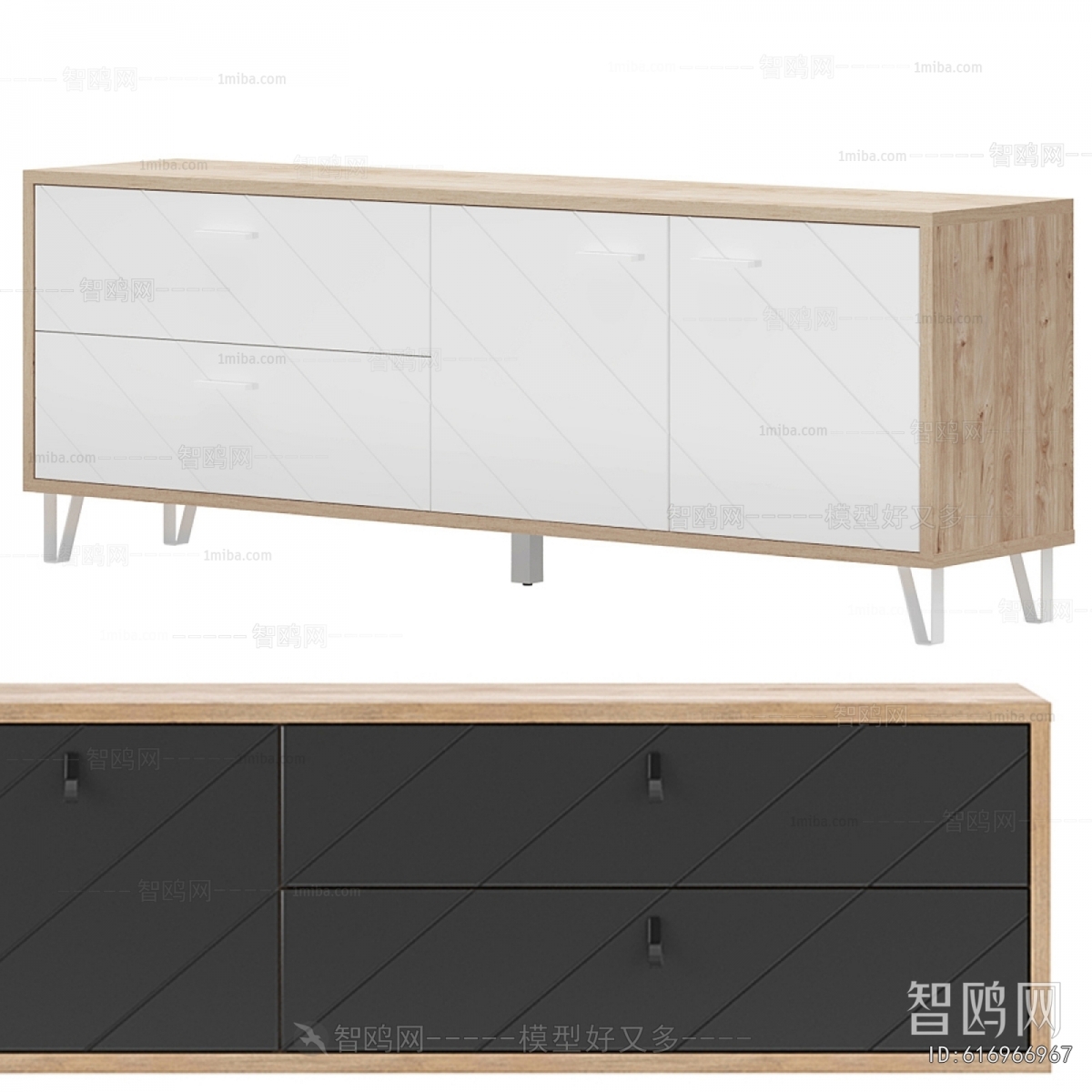 Nordic Style TV Cabinet