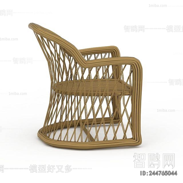 Southeast Asian Style Lounge Chair