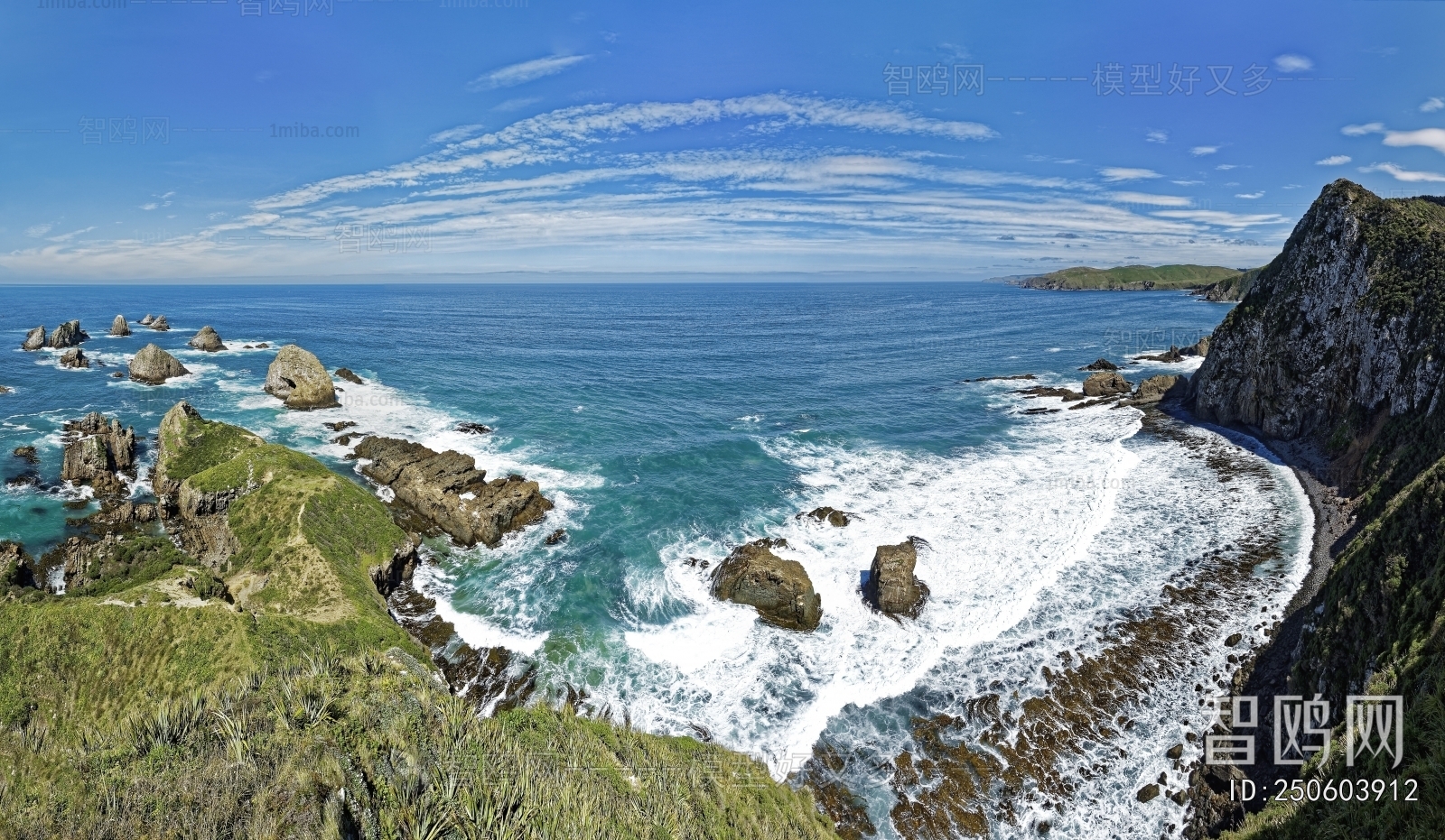 现代海边风景