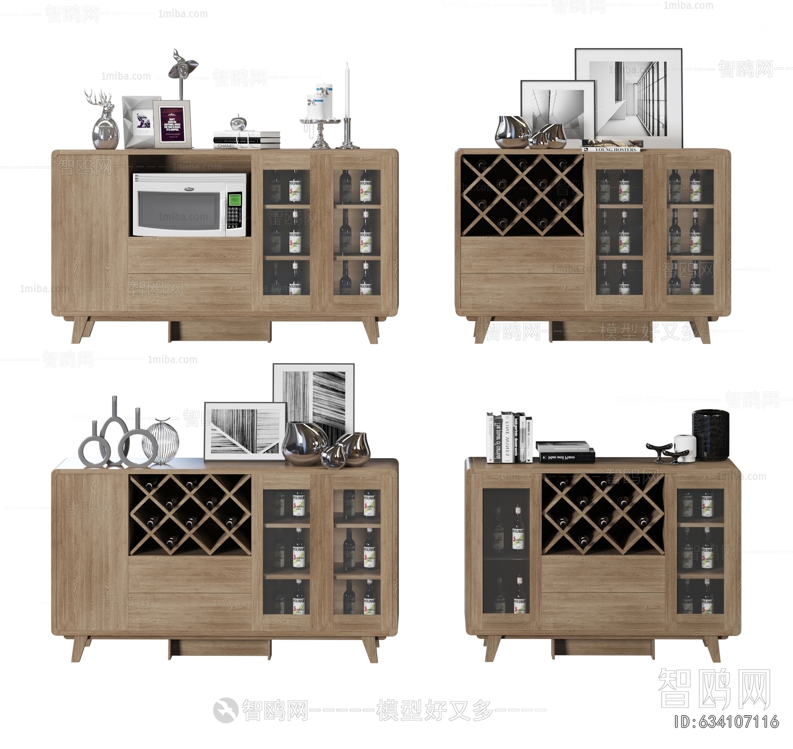 Nordic Style Wine Cabinet