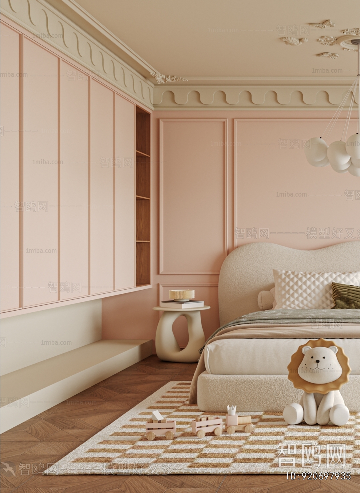 French Style Girl's Room Daughter's Room