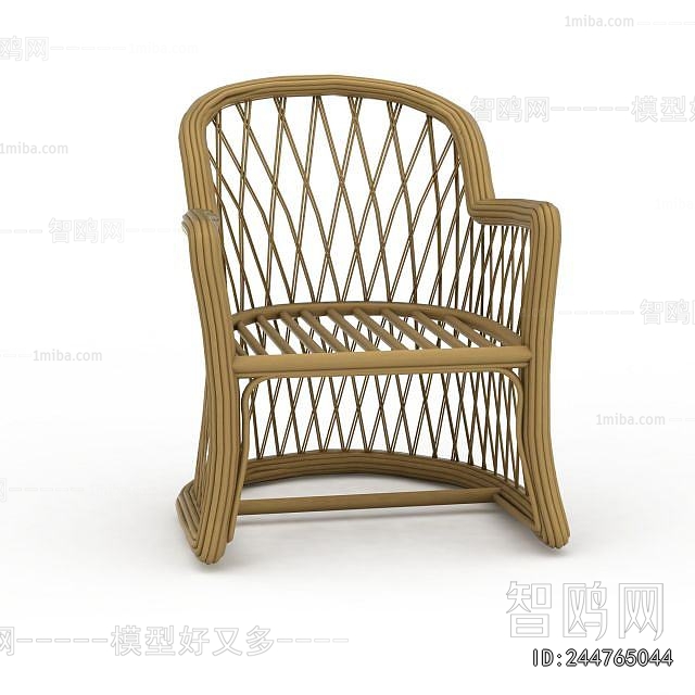 Southeast Asian Style Lounge Chair
