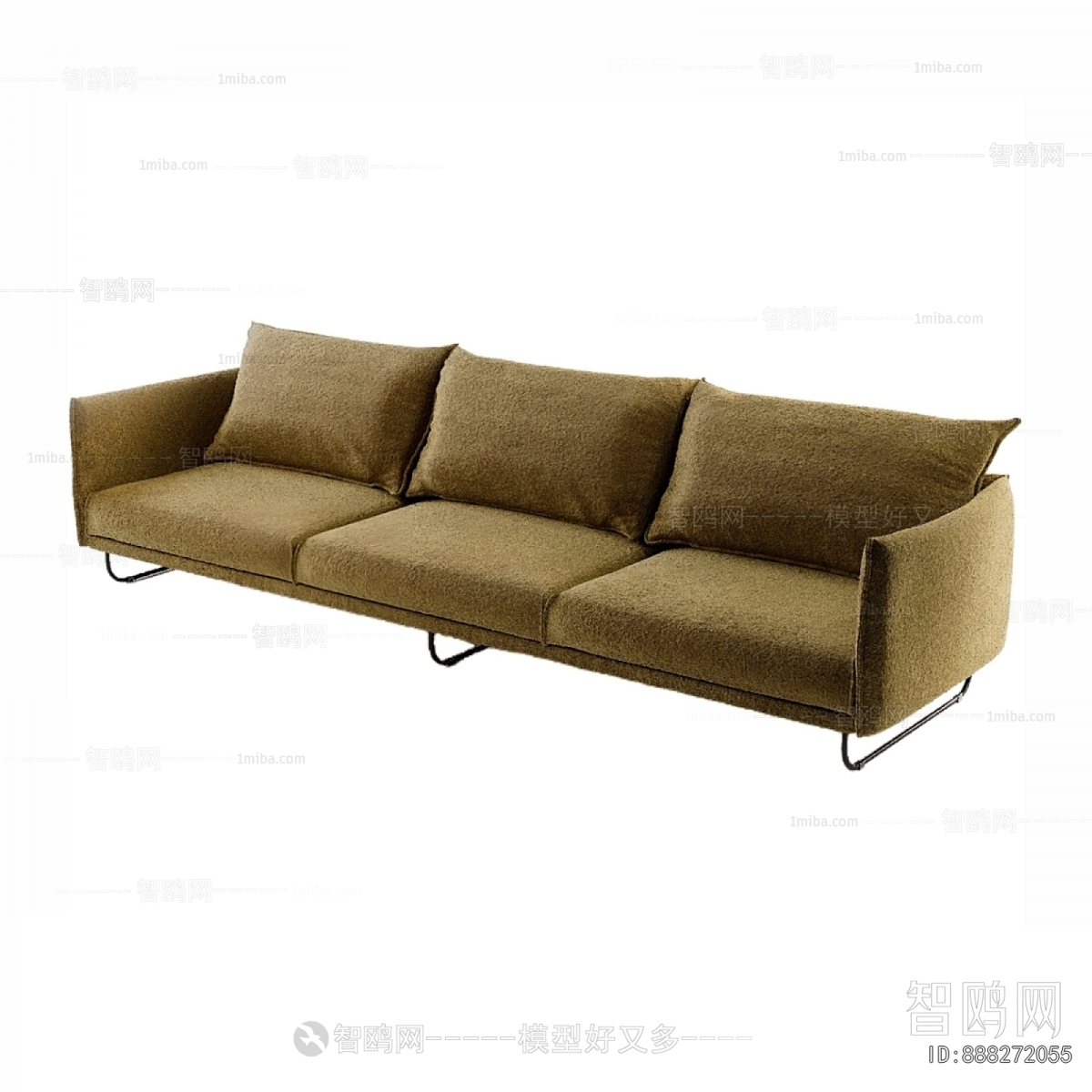 Modern Three-seat Sofa