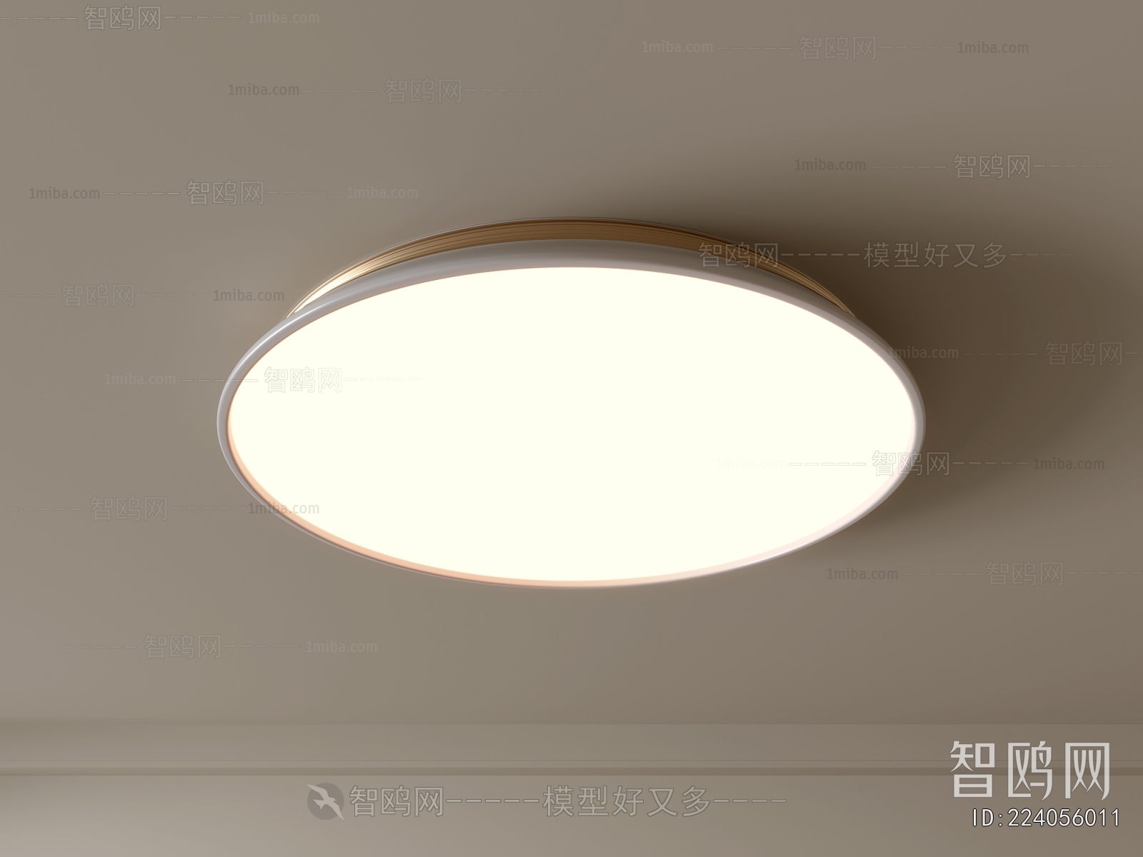 现代圆形吸顶灯
