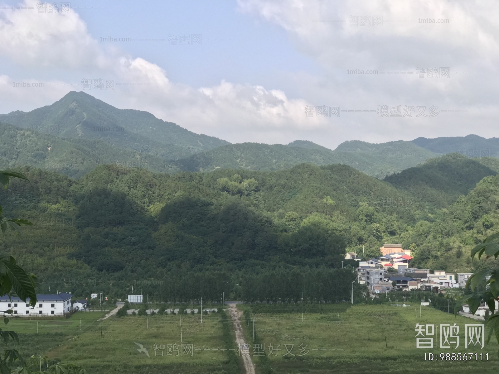 乡村田园外景